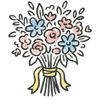 造花ブーケ