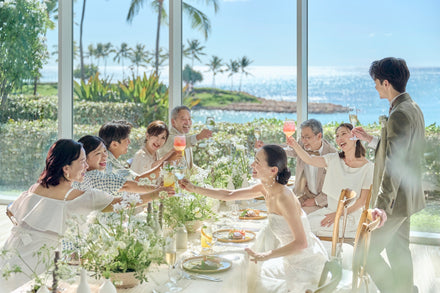 『家族DEラク旅婚』 チャペル＆ビーチ フォトプラン ｜コオリナ・ヴィラ会食付き｜ 〔コオリナチャペル〕 写真3