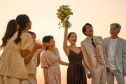『家族DEラク旅婚。』 チャペル＆ビーチ フォトプラン ｜会食付き｜ 〔古宇利島 空と海の教会〕  沖縄本島 フォトウェディング